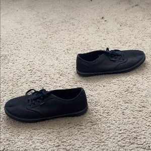 All black vans (worn once)